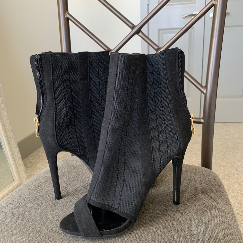 Black booties